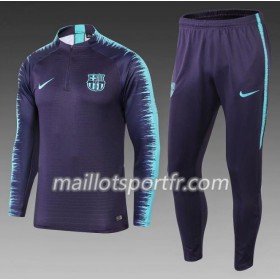 Barcelone Ensemble Sweat d'entrainement Bleu 2018/19